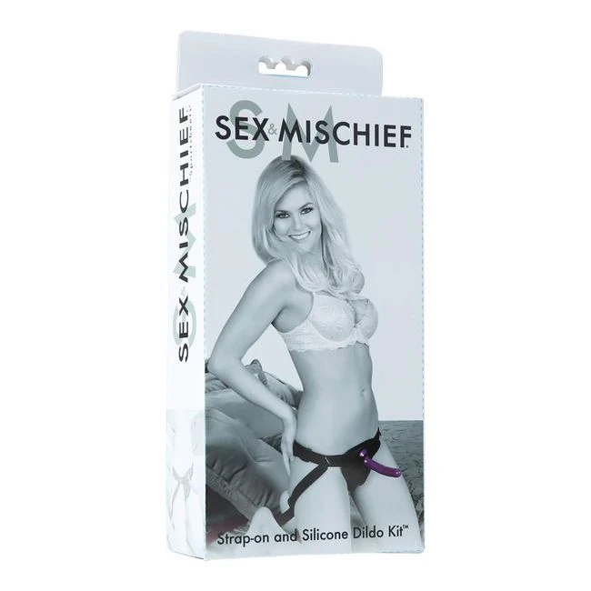 Sex & Mischief Strap on & Silicone Dildo - Overview