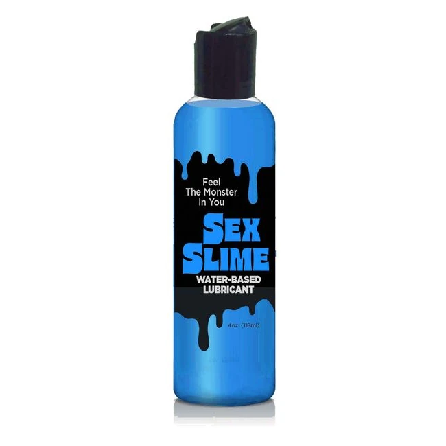 Sex Slime Blue Lube - A Silky Water-Based Glide