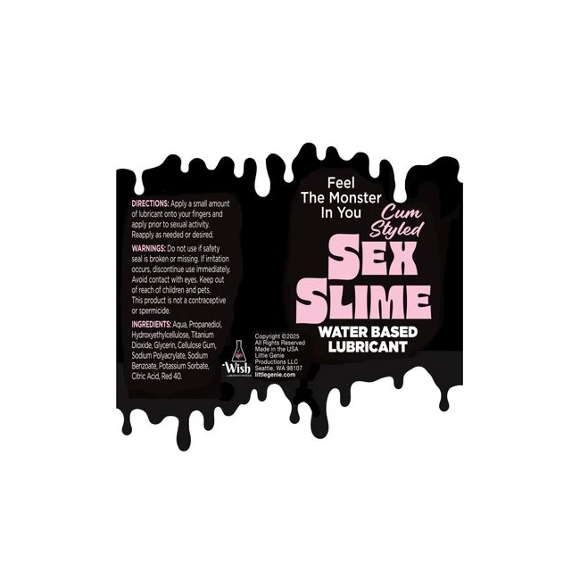 Sex Slime Cum Style - Compatibility With Toys and Condoms