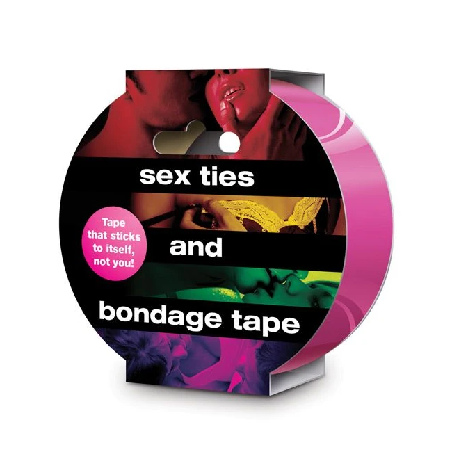 Sex Ties & Bondage Tape - Self-Adhesion With No Buckles or Clips
