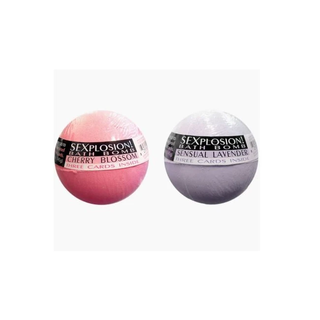 Sexplosion Bath Bombs - Choosing between three scents