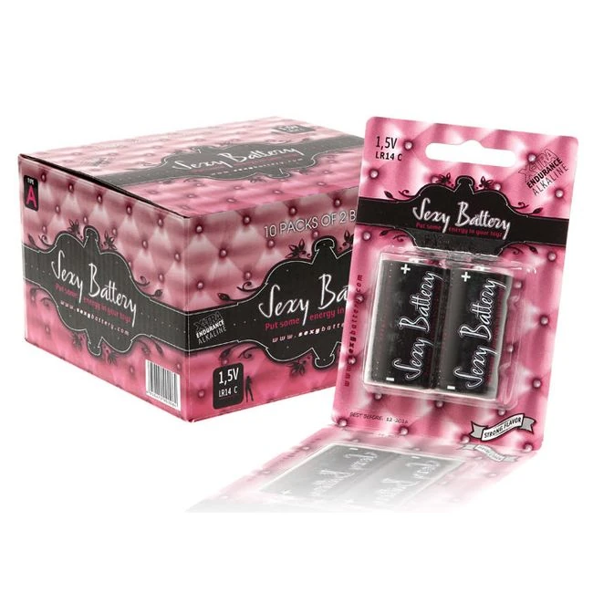Sexy Battery Lr 14/c 10 Pack Display - Overview