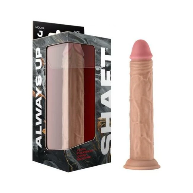Shaft Model J Liquid Silicone. Dildo Oak - Shape & Texture