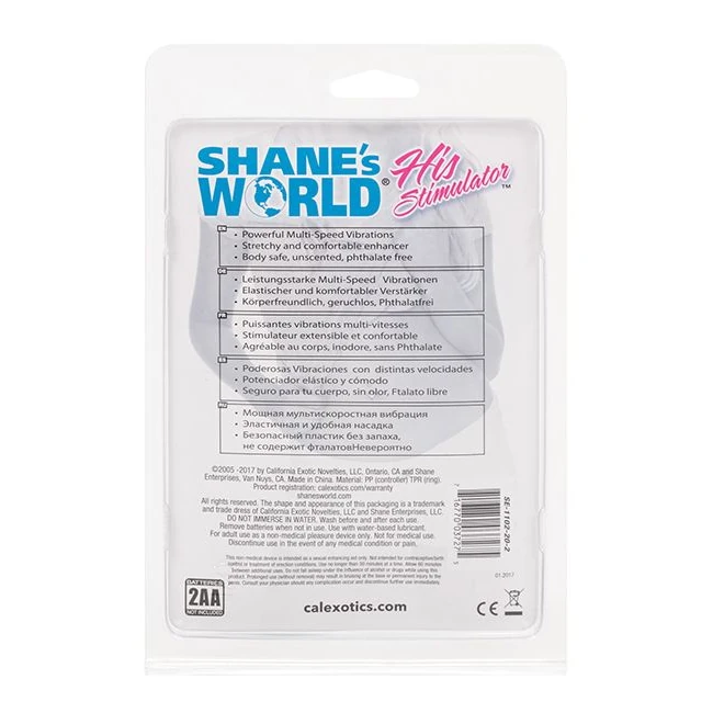 Shanes World His Stimulator - Overview