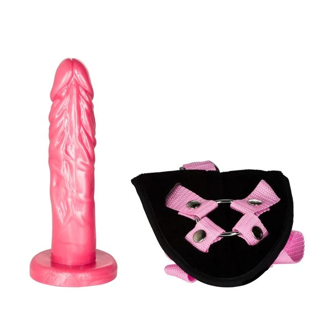 Shanes World Pink Harness W/stud - Material Feel & Safety