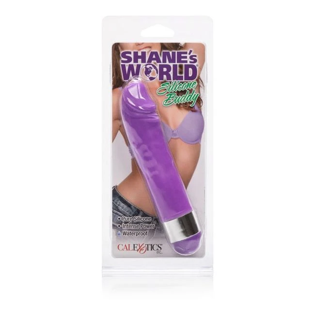 Shanes World Silicone Buddy Purple Vibrator - Specifications