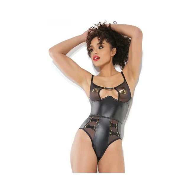 Sheer Crotchless Teddy - Fit & Sizing