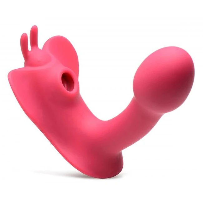Shegasm Butterfly Tease 10x Clit Suction Stim W/ Remote - Power & Performance