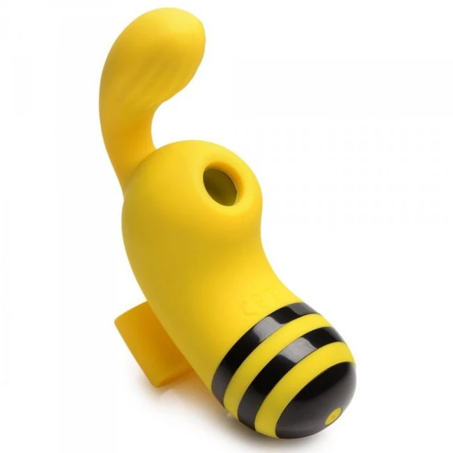 Shegasm Sucky Bee Clit Stim Finger Vibe - Vibration Modes & Suction Intensity