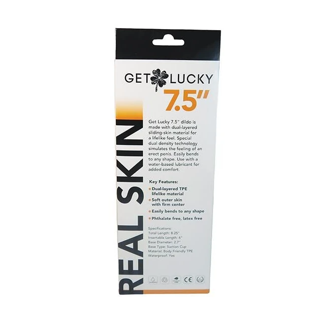 Shibari Get Lucky 7.5 Real Skin - Material Feel