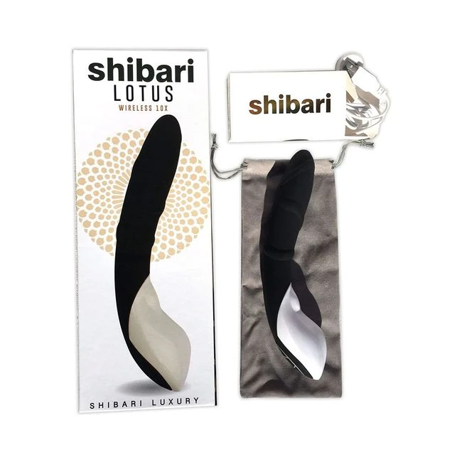 Shibari Luxury Lotus Silicone Vibe 10 Function Usb Rechargeable Waterproof Black - How It Feels