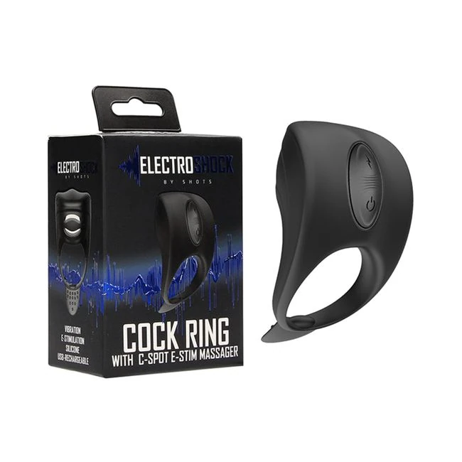 Shots Electroshock C Ring C Spot Massager Black - How It Feels