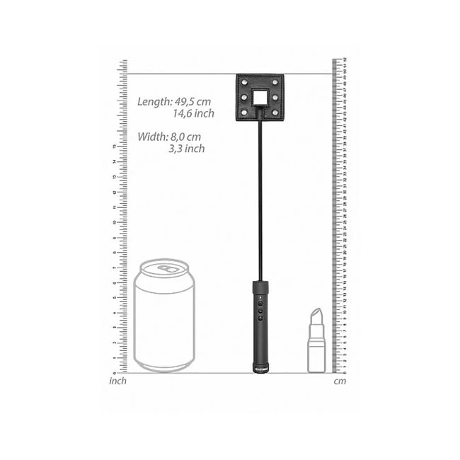 Shots Electroshock E-stim Crop Black - Hardware & Fasteners