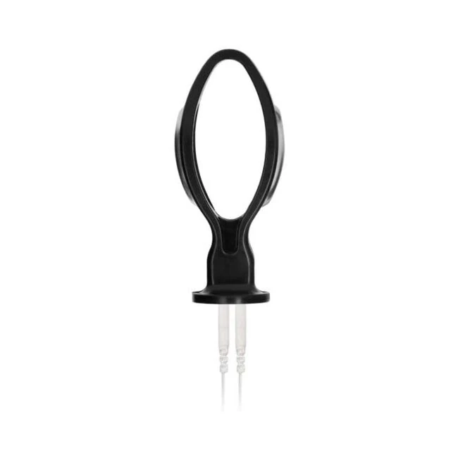 Shots Electroshock E-stim Hollow Butt Plug Black - Material & Safety