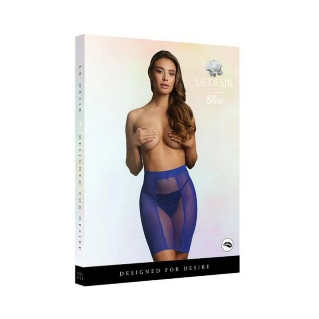 Shots Le Desir High-waist Fishnet Skirt - Fabric & Feel