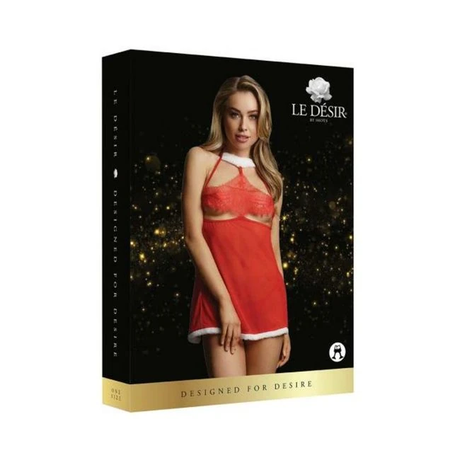 Shots Le Desir Merry Babydoll Os Red - Fit & Sizing