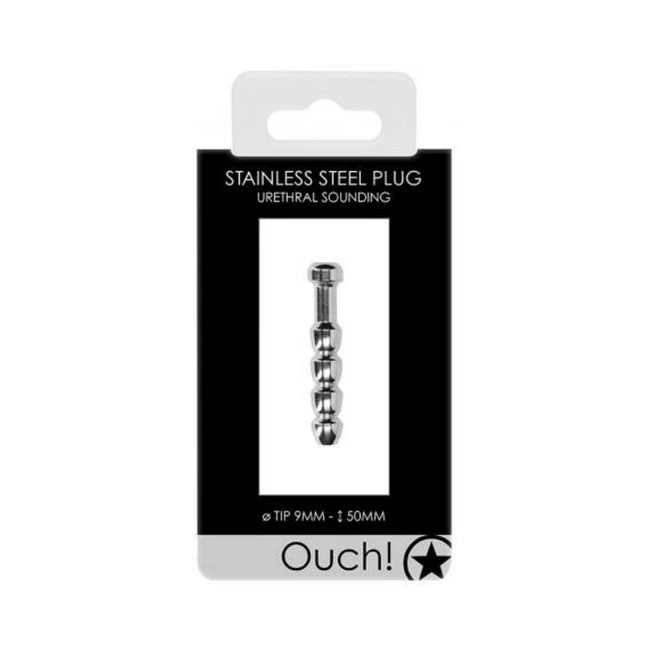 Shots Ouch Urethral Sounding Metal Plug - Overview