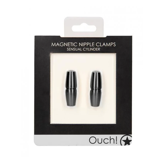 Shots Ouch Sensual Cylinder Magnetic Nipple Clamps - - What Is the Shots Ouch Sensual Cylinder Magnetic Nipple Clamps -?
