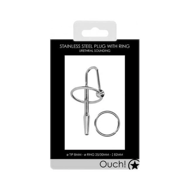 Shots Ouch Urethral Sounding Metal Plug - What Stands Out