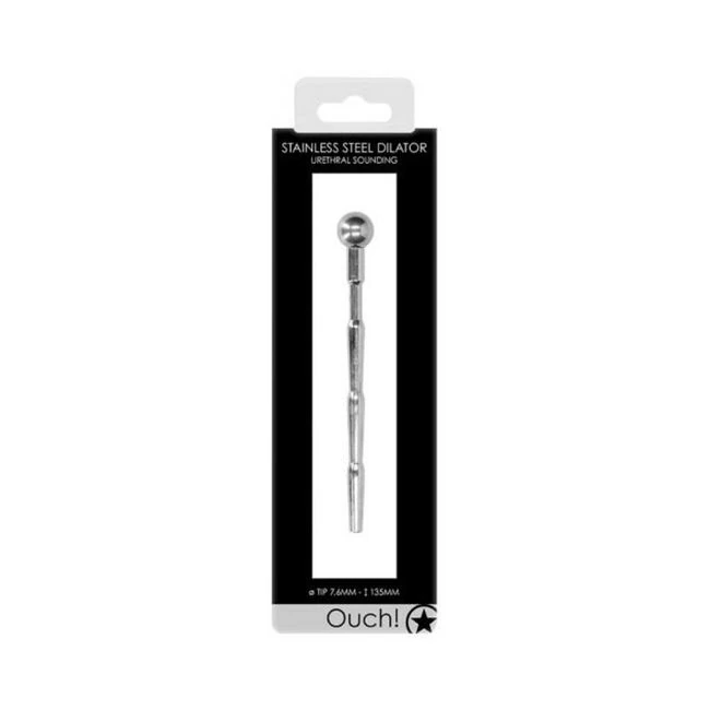 Shots Ouch Urethral Sounding Metal Stick - Overview