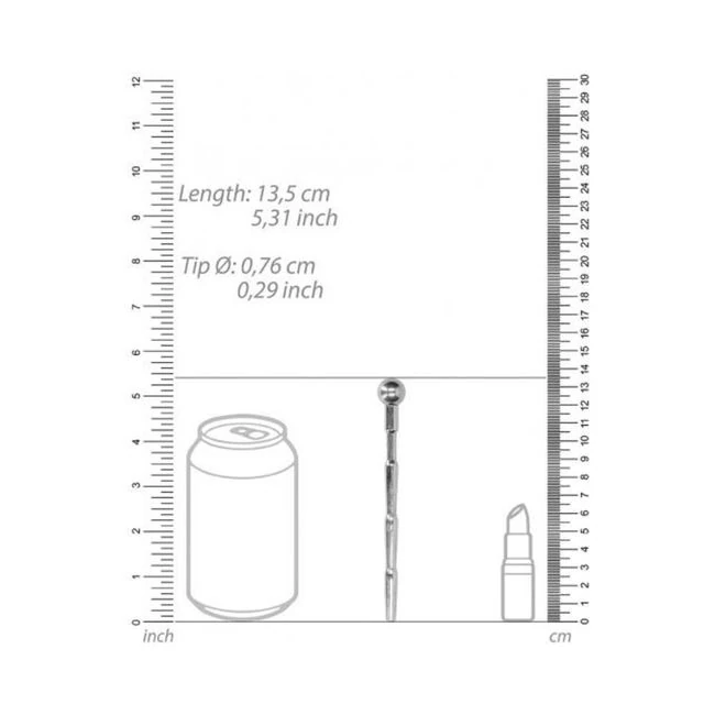 Shots Ouch Urethral Sounding Metal Stick - Key Details