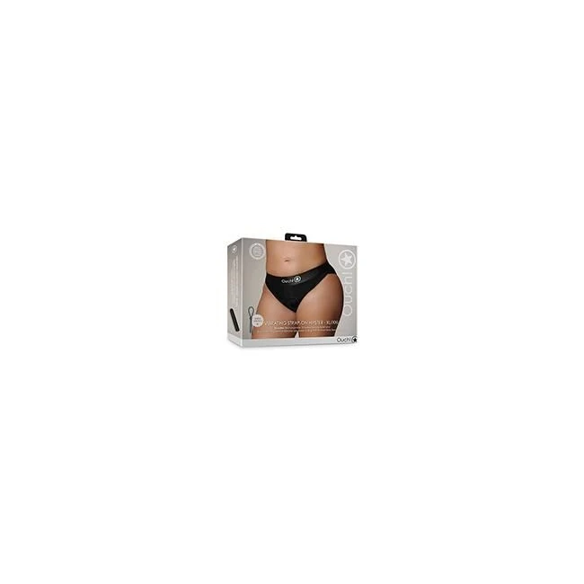 Shots Ouch Vibrating Strap on Hipster - Shape & Texture