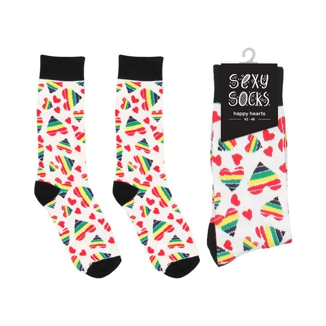 Shots Socks Happy Hearts - Fabric & Feel