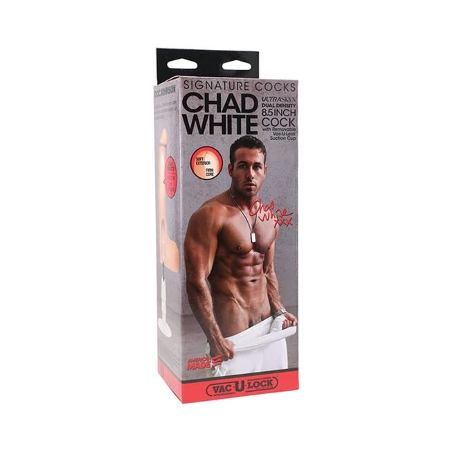 Signature Cocks - Chad White 8.5 Inch Ultraskyn Cock - Key Details