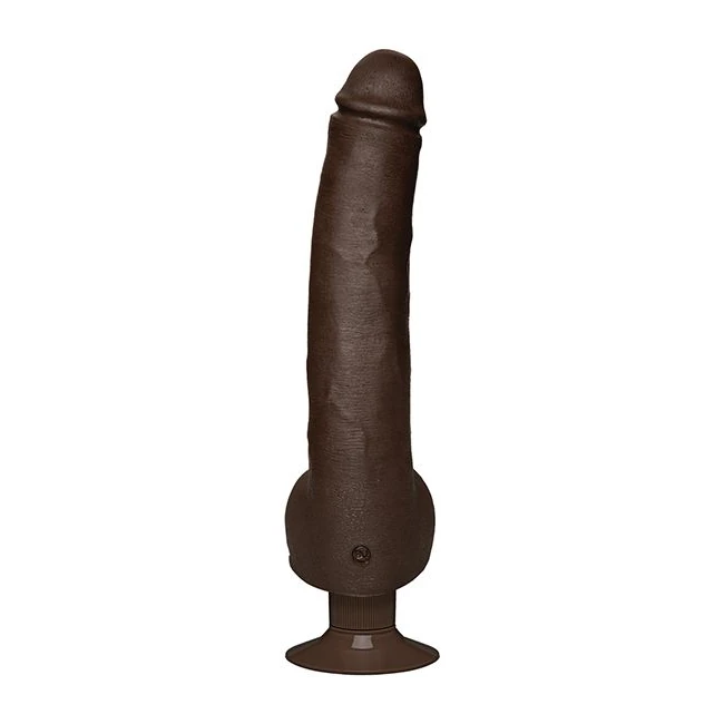 Signature Cocks Safaree Ultraskyn Vibrating 12 in Anaconda - Material & Feel