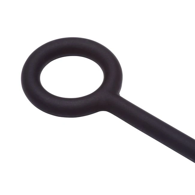 Silicone Anal Teardrop Small Black - Shape & Comfort