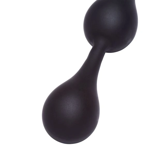 Silicone Anal Teardrop Small Black - Material & Safety