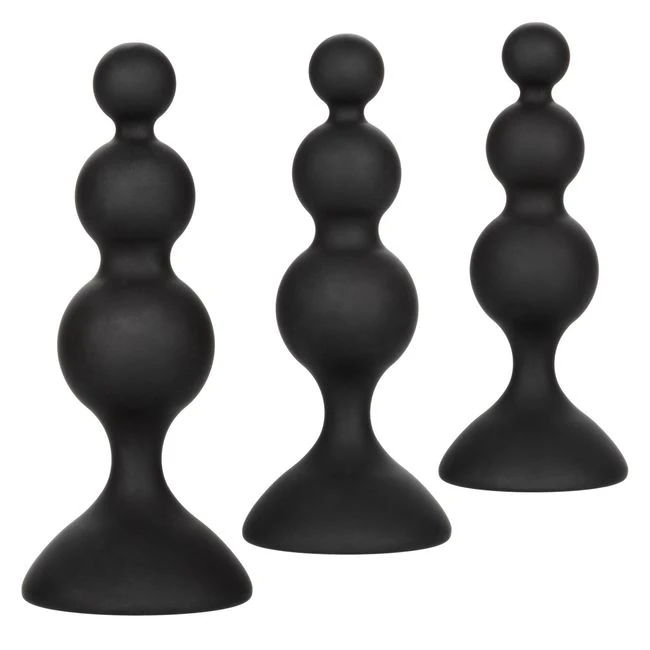 Silicone Beaded Anal Kit - Shape & Comfort
