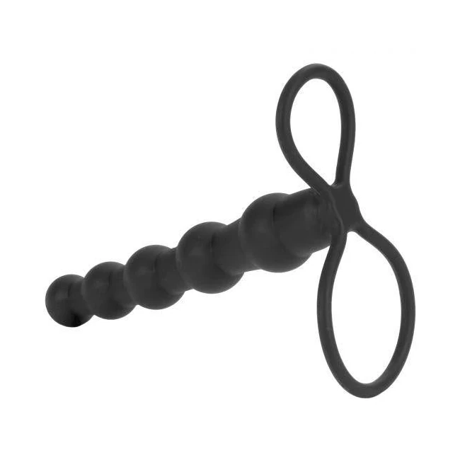 Silicone Beaded Double Rider Black - Key Details