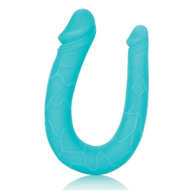 Silicone Double Dong Teal Ac/dc - How It Feels