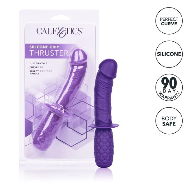 Silicone Grip Thruster Purple - Additional Features