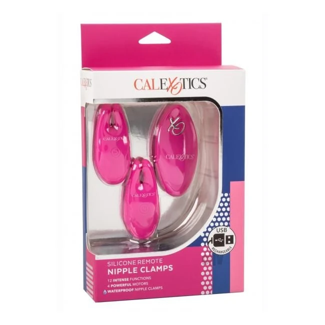 Silicone Nipple Clamps W/remote - - Overview