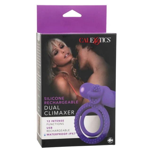 Silicone Rechargeable Dual Climaxer - Vibration Modes and Sensations