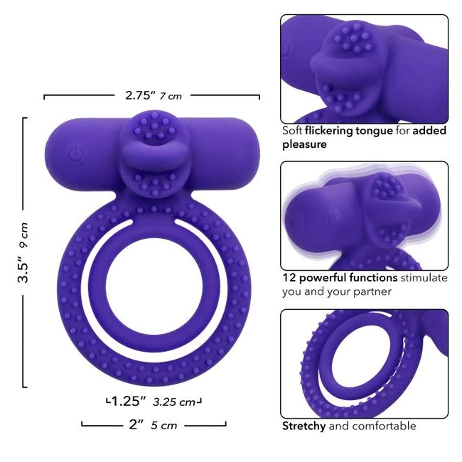 Silicone Rechargeable Dual Climaxer - Power & Performance