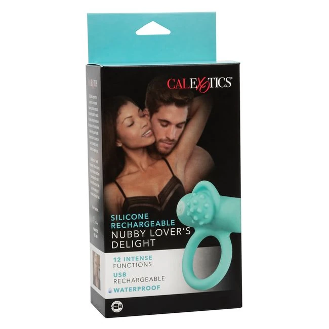 Silicone Rechargeable Nubby Lover's Delight - Experience Intense Pleasure with the Silicone Rechargeable Nubby Lover's Delight
