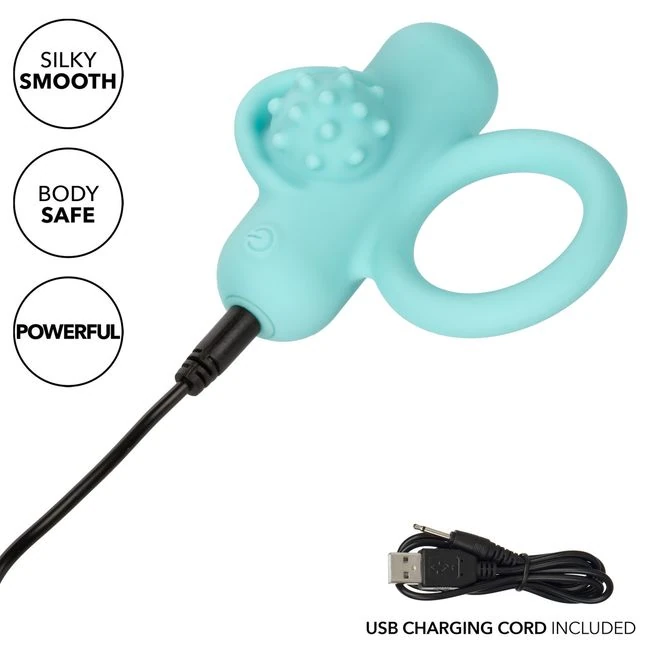 Silicone Rechargeable Nubby Lover's Delight - Power & Performance