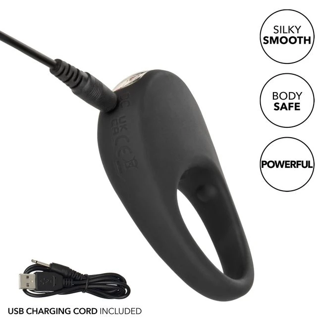 Silicone Rechargeable Pleasure Ring - Power & Performance