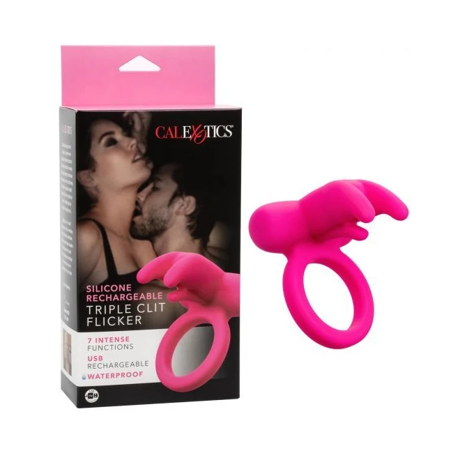 Triple Clit Flicker - Experience Intense Dual Stimulation with the Triple Clit Flicker