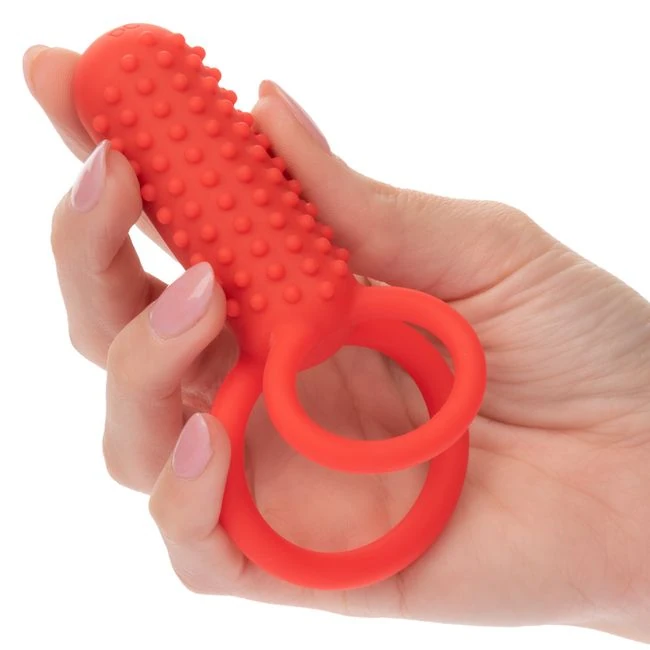 Silicone Rechargeable Vertical Dual Enhancer - Physical Specifications & Features