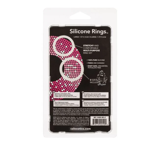 Silicone Rings Lrg/ Xl - Comfort & Fit