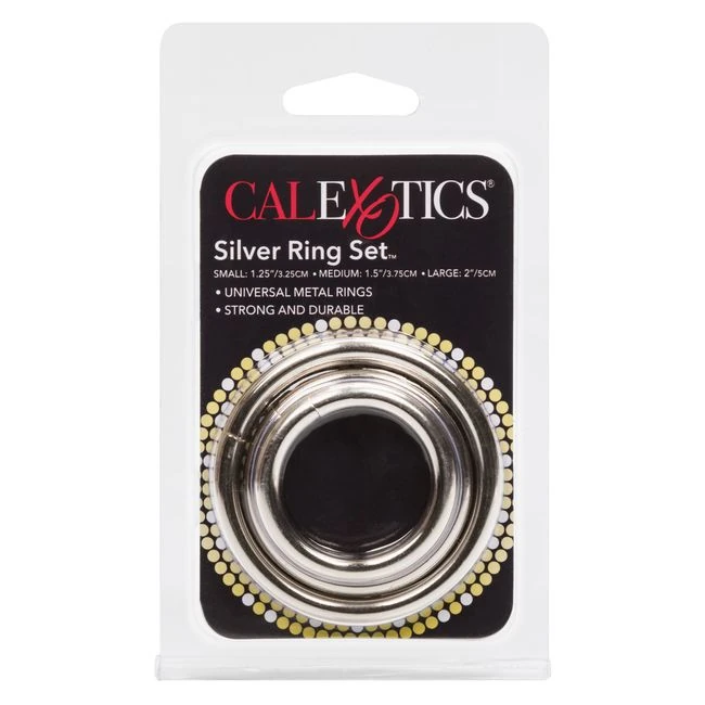 Silver Ring 3 Piece Set - Overview