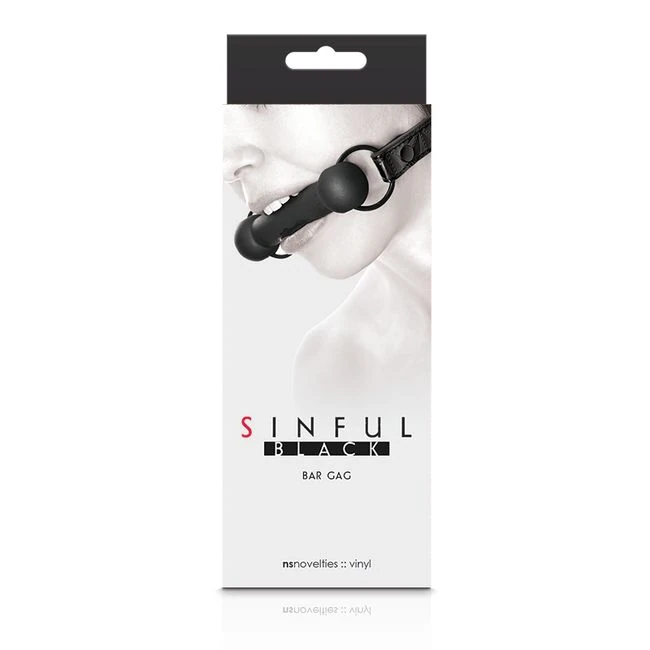 Sinful Bar Gag Black - What Is the Sinful Bar Gag Black?
