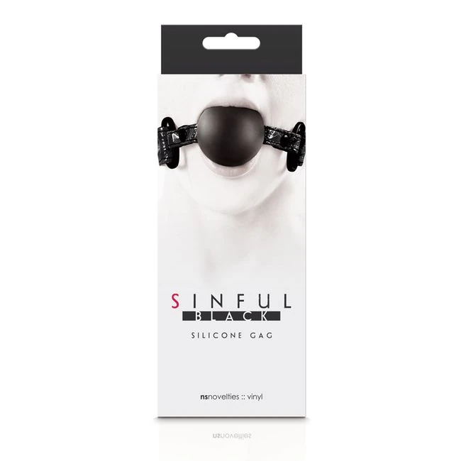 Sinful Soft Silicone Gag Black - Build & Quality