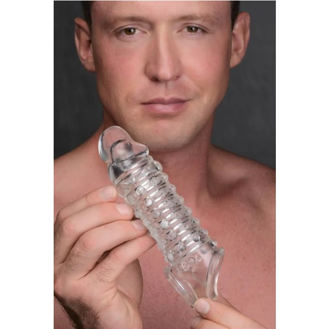 Size Matters Penis Enhancer Sleeve - Internal Texture for Intense Sensation