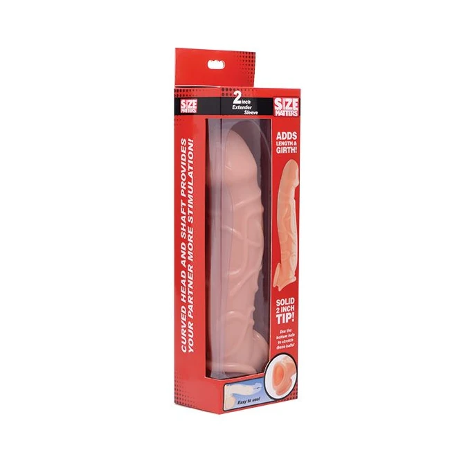 Size Matters 2in Extender Sleeve Flesh - Material Feel & Maintenance