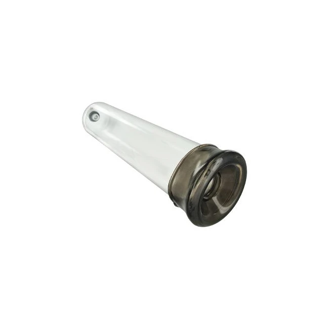 Size Matters Black Cylinder Sleeve - Internal Texture and Stimulation